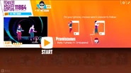 Just Dance Now coach selection screen (2017 update, computer)