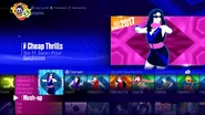 Mashup on the Just Dance 2017 menu
