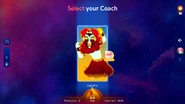 Just Dance 2024 Edition coach selection screen