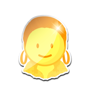 Golden avatar