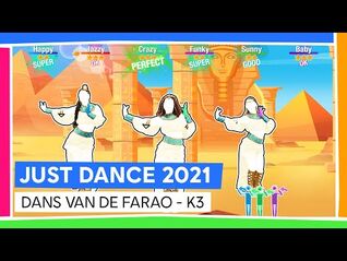 JUST DANCE 2021 - PREVIEW DANS VAN DE FARAO - K3