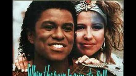 Jermaine Jackson & Pia Zadora - When The Rain Begins to Fall