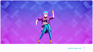 Just Dance 2020 loading screen (Extreme Version)