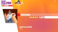 Abbalayallyourloveonme jdnow score.png (524 KB) Just Dance Now scoring screen (2017 update)