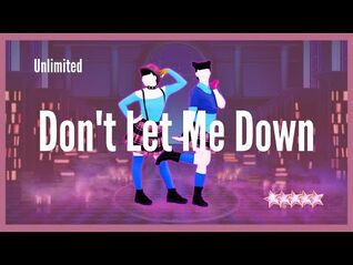 Just Dance 2021 (Unlimited) - Don't Let Me Down