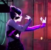 Editing error (Part of Leda’s arm disappears)