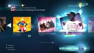VIP on the Just Dance 2015 menu