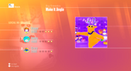 Just Dance 2018 routine selection screen