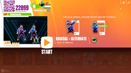 Just Dance Now coach selection screen (2017 update, computer)