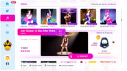 Gimme! Gimme! Gimme! (A Man After Midnight) on the Just Dance 2019 menu