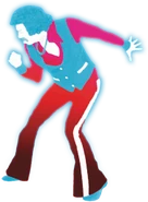 The album coach seen in The Art of Just Dance (10th Anniversary Edition)