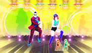 Beta Gold Move in a Just Dance Unlimited teaser