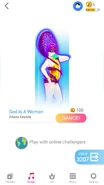 Tela de seleção de coach do Just Dance Now (atualizada, celular)