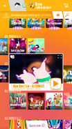 Hips Don’t Lie (Sumo Version) on the Just Dance Now menu (2017 update, phone)