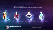 Just Dance 2016 coach selection screen
