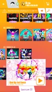 Shut Up and Dance on the Just Dance Now menu (2017 update, phone)