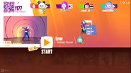 Just Dance Now coach selection screen (2017 update, computer)