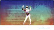 Just Dance 2022 loading screen