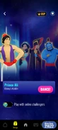Just Dance Now coach selection screen (2024 update, phone)