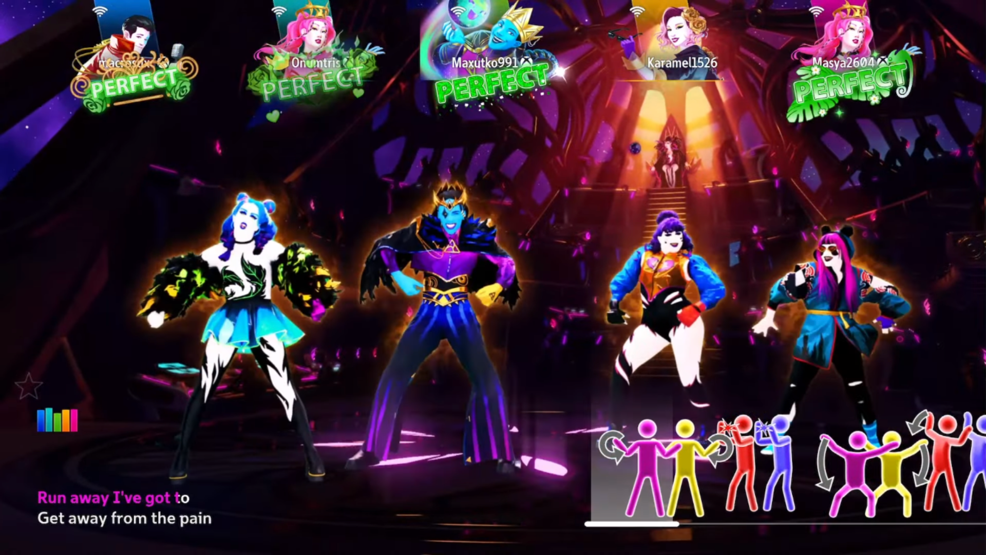 Freed from Desire, Just Dance Wiki