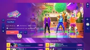 Just Dance 2026 Edition info menu