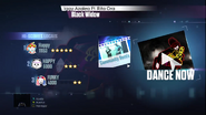 Just Dance 2015 routine selection screen