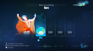 Just Dance 2015 coach selection screen