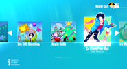 Ça Plane Pour Moi on the Just Dance 2019 menu (7th-gen)