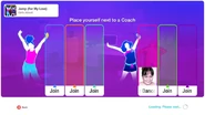 Just Dance 2020 coach selection screen