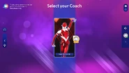 Just Dance coach selection screen