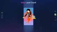 Just Dance 2023 Edition coach selection screen