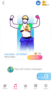 Just Dance Now coach selection screen (2020 update, phone)