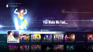 Youmakemefeeldlc jd2016 menu.png (998 KB) You Make Me Feel... on the Just Dance 2016 menu