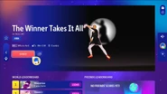Just Dance 2025 Edition info menu