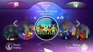 Jamaican Dance on the Just Dance 3 menu