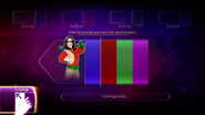 Just Dance 4 coach selection screen (Xbox 360)