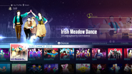 Irish Meadow Dance on the Just Dance 2016 menu (8th-gen)