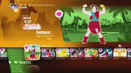 Footloose (Kids) on the Just Dance 2018 menu (8th-gen)