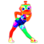 The coach from the Just Dance gamemode album coach on Just Dance 2017