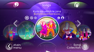 Kurio Ko Uddah Le Jana on the Just Dance 3 menu (Wii/PS3)