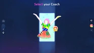Just Dance 2023 Edition coach selection screen