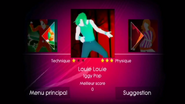 Louie Louie no menu do Just Dance