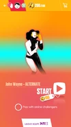 Just Dance Now coach selection screen (2017 update, phone)