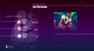 Just Dance 2017 routine selection screen