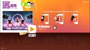 Just Dance Now coach selection screen (2017 update, computer)