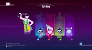 Just Dance 2017 coach selection screen (7th-gen, controller)