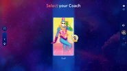 Just Dance 2024 Edition coach selection screen