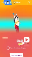 Just Dance Now coach selection screen (2017 update, phone)