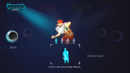 Just Dance 3 coach selection screen (Xbox 360)