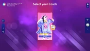Just Dance 2026 Edition coach selection screen
